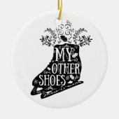  Ice Schaats Ornament (Voorkant)