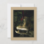 Ice Schaats Ornament Invitation Kaart (Voorkant)