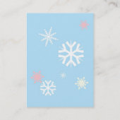 Ice Schaats Profile Card Visitekaartje (Achterkant)