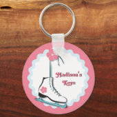 Ice Schaats Sleutelhanger (Voorkant)