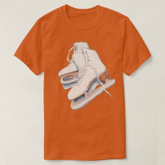 Ice-Schaatsen 10 T-shirt (Design voorkant)