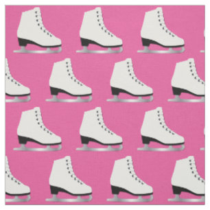 Ice Schaatsen Figuur Roze roze roze Stof