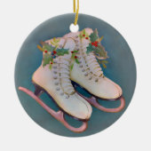 Ice-Schaatsen Keramisch Ornament (Voorkant)