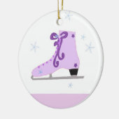 Ice-Schaatsen Keramisch Ornament (Links)