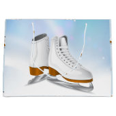 Ice Schaatsen Large Cadeau Bag Large Cadeautasje (Voorkant)