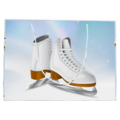 Ice Schaatsen Large Cadeau Bag Large Cadeautasje (Achterkant)