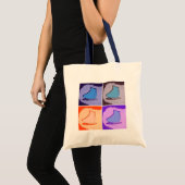 Ice Schaatsen/Let it Sneeuwt het Sneeuwen Tote Bag (Voorkant (product))