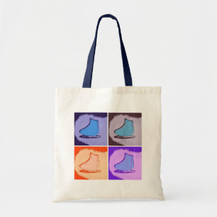 Ice Schaatsen/Let it Sneeuwt het Sneeuwen Tote Bag