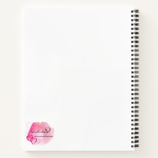 Ice Schaatsen Notitieboek (Achterkant)