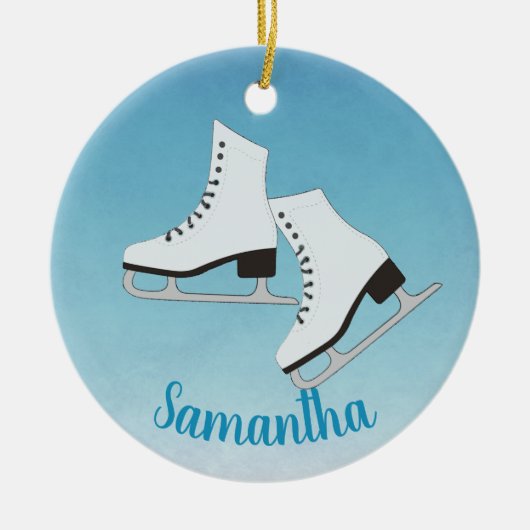 Ice Schaatsen Ornament (Voorkant)