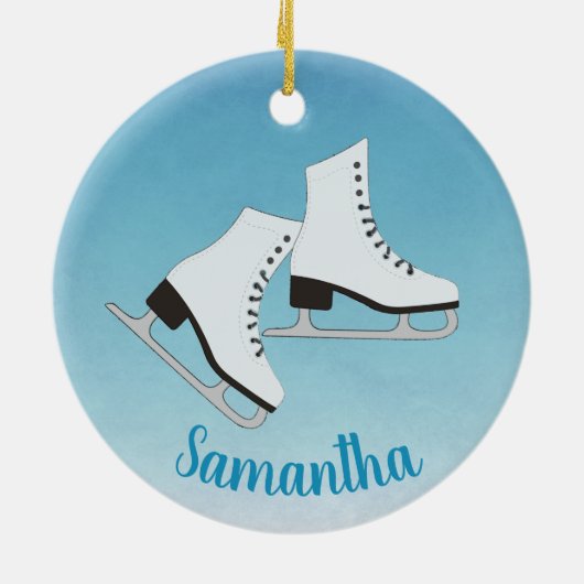 Ice Schaatsen Ornament (Achterkant)