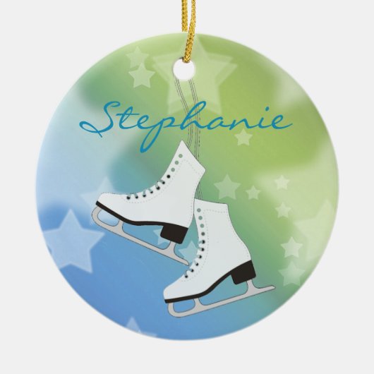 Ice Schaatsen Ornament (Voorkant)