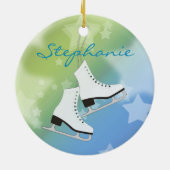 Ice Schaatsen Ornament (Achterkant)