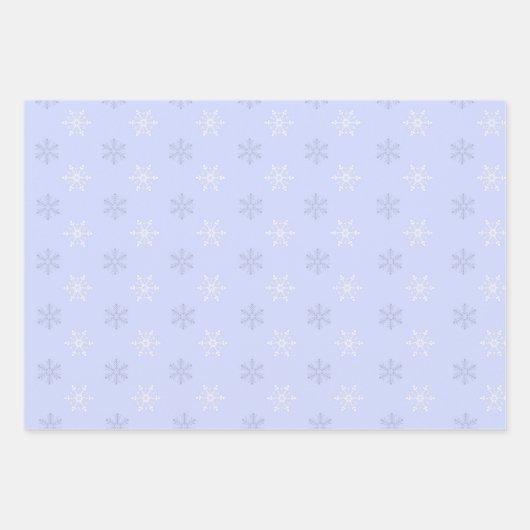 Ice Schaatsen Sneeuwvlokken Winter Wonderland Cade Inpakpapier Vel (Voorkant 3)