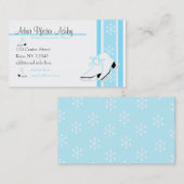 Ice-Schaatsen Visitekaartje (Voorkant / Achterkant)