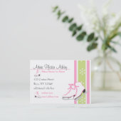 Ice-Schaatsen Visitekaartje (Staand voorkant)