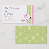 Ice-Schaatsen Visitekaartje (Voorkant / Achterkant)