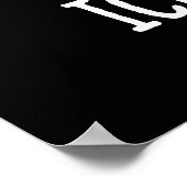 Ice-Scream Funny Ice Cream Cone Pun Dark BG Poster (Hoek)