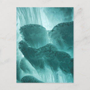 Ice Sculpture Abstract Briefkaart