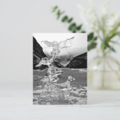 Ice sculpture in Lake Louise, Alberta, Canada Briefkaart (Staand voorkant)