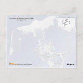 Ice sculpture in Lake Louise, Alberta, Canada Briefkaart (Achterkant)