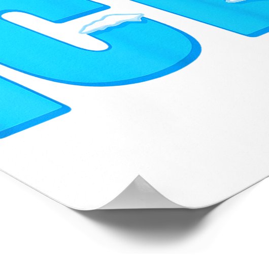 Ice Shirt Adult Kinder Mannen Vrouwen Vuur en IJs  Poster (Hoek)