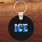 Ice Shirt Halloween Costume Couples Ice Family Hal Sleutelhanger (Voorkant)