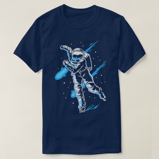 Ice Skateaut Schaatsen Funny Ice Skater T-shirt (Design voorkant)