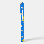 Ice Skateeg Schaatsen Pattern Fleece Blanket Case-Mate iPhone Case (Achterkant / Links)