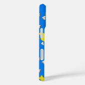 Ice Skateeg Schaatsen Pattern Fleece Blanket Case-Mate iPhone Case (Achterkant / Rechts)