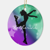 Ice Skater Figuur Skater Ornament (Links)