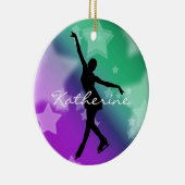 Ice Skater Figuur Skater Ornament (Rechts)