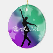 Ice Skater Figuur Skater Ornament (Links)