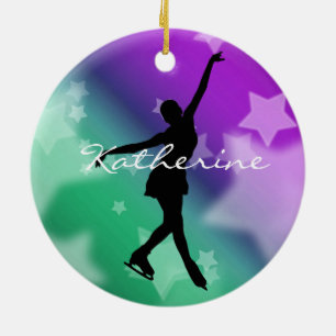 Ice Skater Figuur Skater Ornament