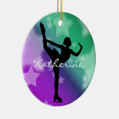 Ice Skater Figuur Skater Ornament (Rechts)