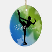 Ice Skater Figuur Skater Ornament (Rechts)