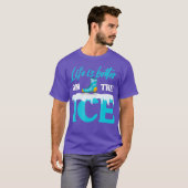 Ice Skater Funny Ice Dancing Quote Ice Skateeg T-shirt (Voorkant volledig)