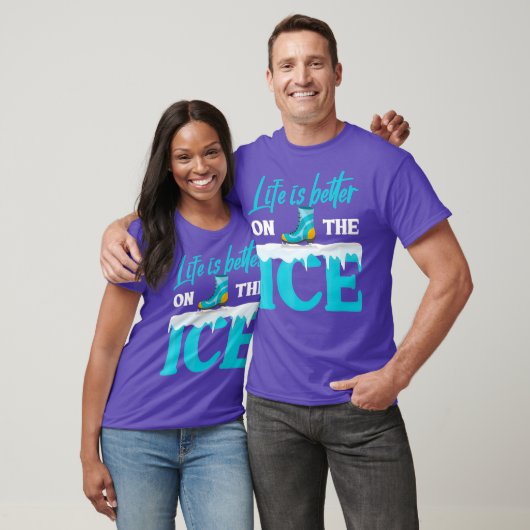 Ice Skater Funny Ice Dancing Quote Ice Skateeg T-shirt (Unisex)