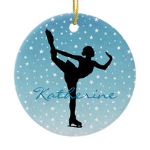 Ice Skater Ornament