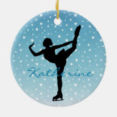 Ice Skater Ornament (Achterkant)