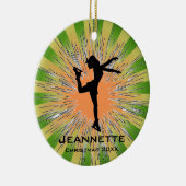 Ice Skater Ornament (Rechts)