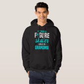 Ice Skater Schaatsen Skati Hoodie (Voorkant volledig)