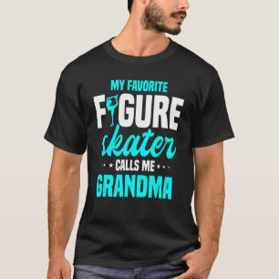 Ice Skater Schaatsen Skati T-shirt