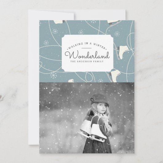 Ice Skater Winter Wonderland | Foto (Voorkant)