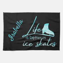 Ice Skatewel blauw schaats blauw blauw leven beter