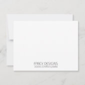 Ice Skating Birthday Kaart (Achterkant)