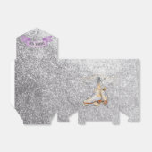 Ice Skating Birthday Party Bedankdoosjes (Uitgevouwen)