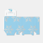 Ice Skating Birthday Party Bedankdoosjes (Uitgevouwen)