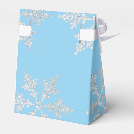 Ice Skating Birthday Party Bedankdoosjes (Achterkant)