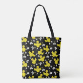 Ice Skating Chick Pattern Tote Bag (Achterkant)